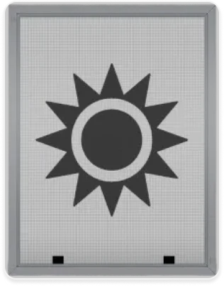 Solar 80% Tiny Mesh Window Screen  - Ready to install